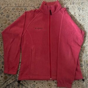 Columbia coral pink Fleece Jacket